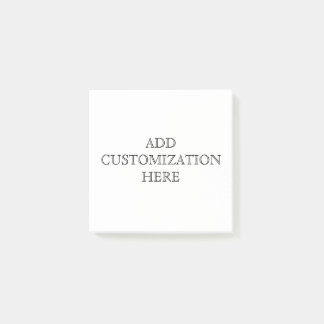 Anpassningsbar - anteckning post-it block