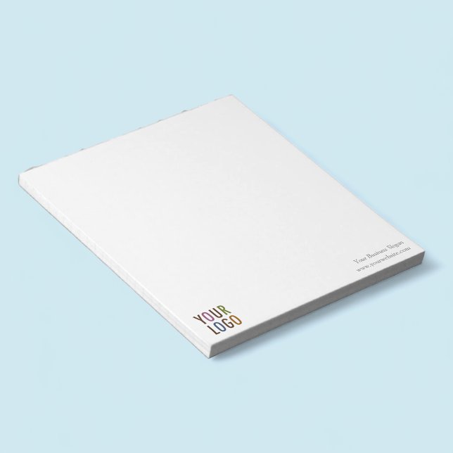 Anpassningsbar Anteckningsblock Company Logotyp Pr (MISOOK Notepad with Logo and Custom Text)