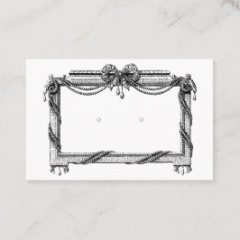 Anpassningsbar Antique Stud Earring Jewelry Visnin Tidsbeställning Kort