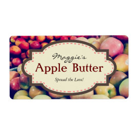 Anpassningsbar Apple-etiketter för förpackning Fraktsedel