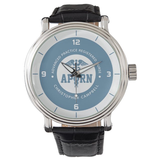 Anpassningsbar APRN Advanced Practice Registred Nu Armbandsur (Framsida)