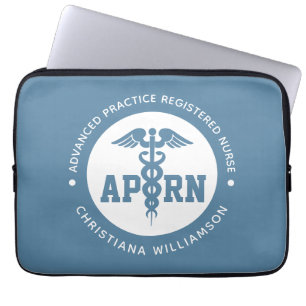 Anpassningsbar APRN Advanced Practice Registred Nu Laptop Fodral