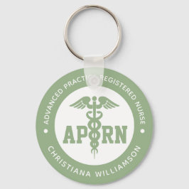 Anpassningsbar APRN Advanced Practice Registred Nu Nyckelring