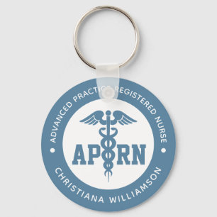 Anpassningsbar APRN Advanced Practice Registred Nu Nyckelring