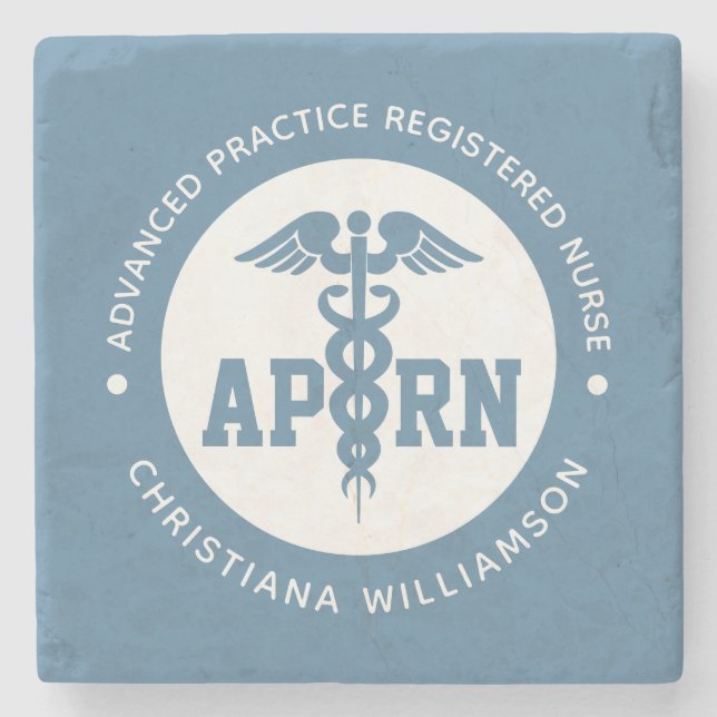 Anpassningsbar APRN Advanced Practice Registred Nu Stenunderlägg (Framsidan)