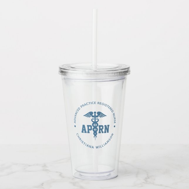 Anpassningsbar APRN Advanced Practice Registred Nu Take Away Mugg (Framsida)