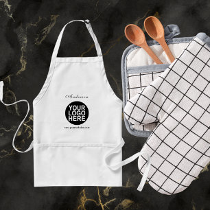 Anpassningsbar Apron Uniform with Company Logotyp Förkläde
