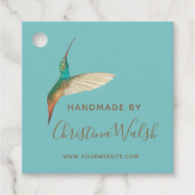 Anpassningsbar Aqua Himlar Hummingbird
