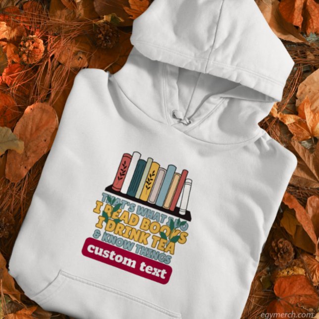 anpassningsbar är att läsa bokar i att dricka te o t shirt (Skapare uppladdad)