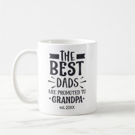 Anpassningsbar år Bästa Pappor som kan befordras t Kaffemugg
