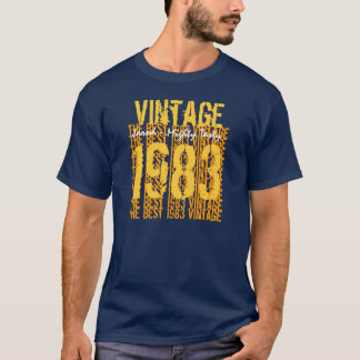 Anpassningsbar År födelsedag med bästa Vintage 19X Tröja