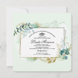 Anpassningsbar År och fotoStudentfest Inbjudningar