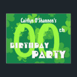 Anpassningsbar År Skamberg Födelsedagsfest V01 Inbjudningar<br><div class="desc">Anpassningsbar Year Shamrocks Födelsedagsfest V01 Den här roligten är utformad med sina schampar och är ett roligt sätt att fira inbjudan. Text är anpassade, så lämplig för en 21 30 35 40 45 50 55 60 65 70 75 80 85 90 95 års födelseår eller vilket år som helst. En...</div>
