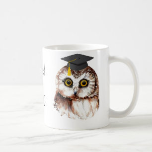 Anpassningsbar år Studenten Roligt Wise Uggla Kaffemugg