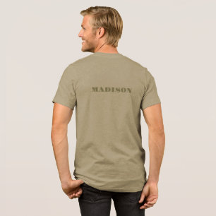 Anpassningsbar År, text och Namn T Shirt