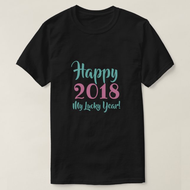 Anpassningsbar År & textskjortor & Jacka Tee (Design framsida)