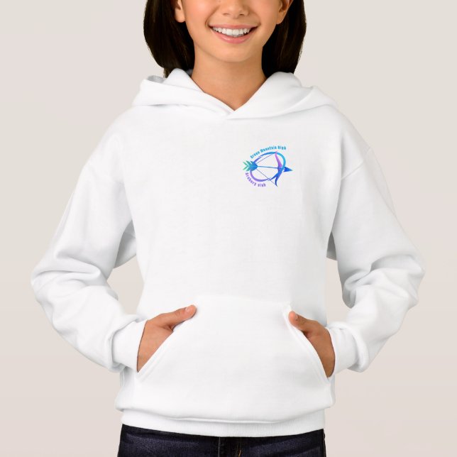 Anpassningsbar Archery School Klubb League Namn T Shirt (Framsida)
