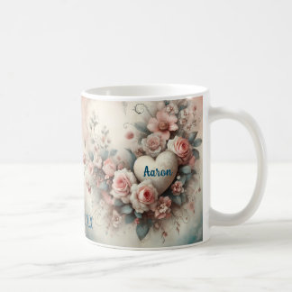 Anpassningsbar Årsdag Blommigt Utandning Kaffemugg