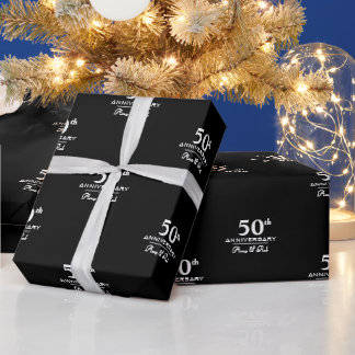 Anpassningsbar Årsdag för minimalister för modern Presentpapper