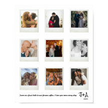 Anpassningsbar - årsdag Foto Collage Ram