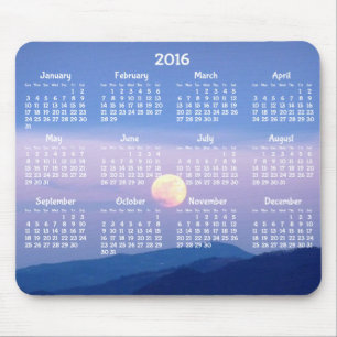 Anpassningsbar Årskalender 2016 Mus mattor hela må Musmatta