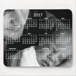 Anpassningsbar Årskalender 2017 Mousepads Musmatta
