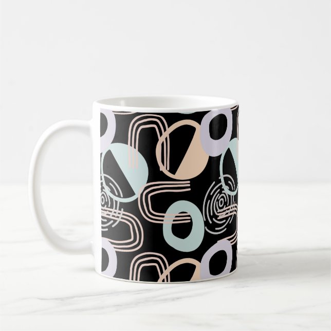 Anpassningsbar Art Deco Kaffemugg (Vänster)