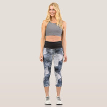 Anpassningsbar Artistic Capri Yoga Leggings