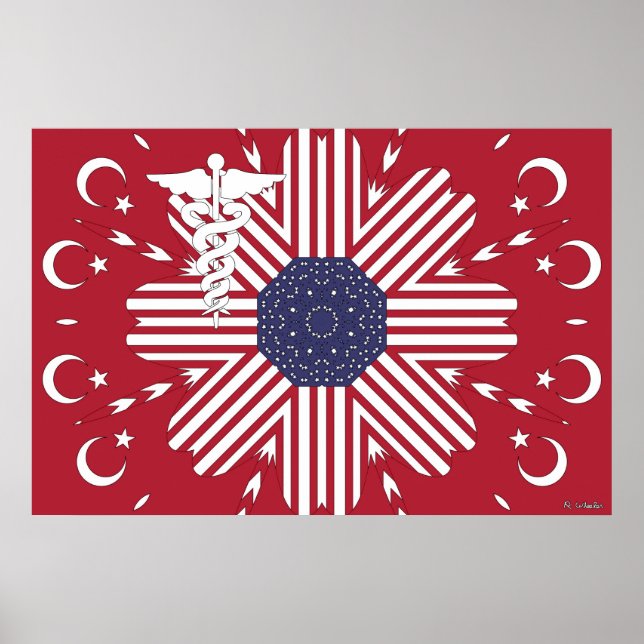 Anpassningsbar Artwork Rhonda 2 Poster (Framsidan)