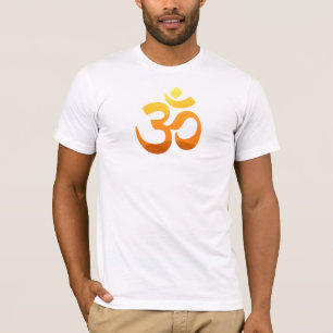 Anpassningsbar Asana Slappna av Yoga Om Mantra Sym T Shirt