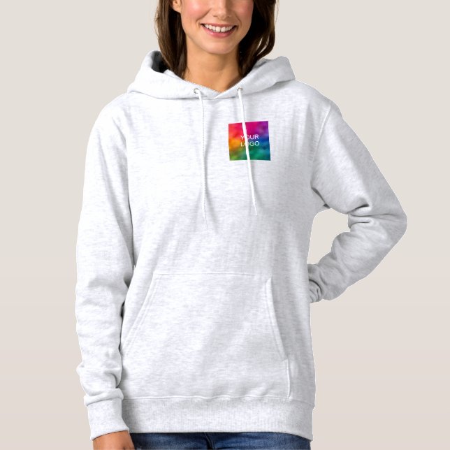 Anpassningsbar Ash Färg-mallöverföring Business Lo T Shirt (Framsida)
