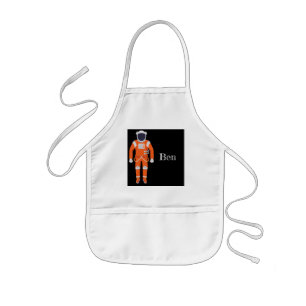 Anpassningsbar Astronaut Apron Barnförkläde