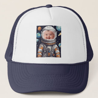 Anpassningsbar Astronaut Cutout Photo Personlig Keps