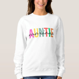 Anpassningsbar Auntie Namn T-Shirt