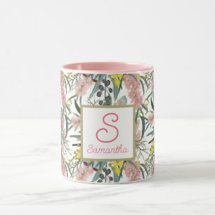 Anpassningsbar Aussie Native Bush Blooms Mugg