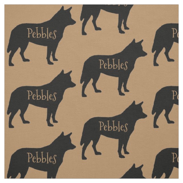 Anpassningsbar Australian Cattle Hund aveln Fabric Tyg (Provkarta)