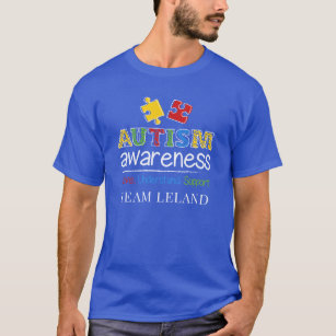 Anpassningsbar Autism Awareness Kärlek förstår sup T Shirt