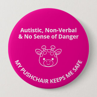 Anpassningsbar Autism Icke-Verbal/Ingen Farokänsla Knapp