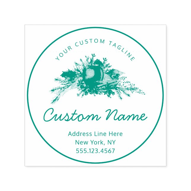 Anpassningsbar av Apple Cinnamon Fall eller Winter Självfärgande Stämpel (Design)