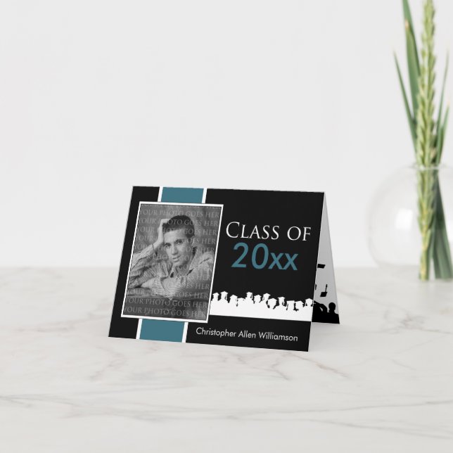 Anpassningsbar av [ÅR] Studenten-meddelande Inbjudan (Framsida)