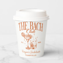 Anpassningsbar av Bachelorette Retro Cocktail-Oran