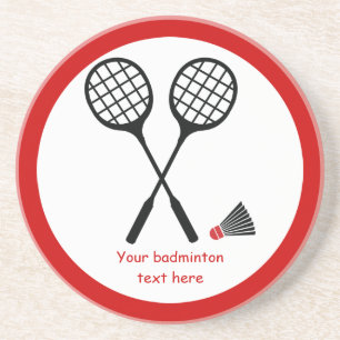 Anpassningsbar av badmintongåvor, racquet och shut underlägg sandsten