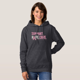 anpassningsbar av bröstcancer Womens Pullover Hood T Shirt