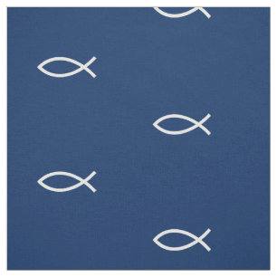 Anpassningsbar av Christian Fish Symbol Ichthys Mö Tyg