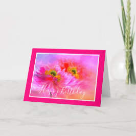 anpassningsbar av fantasi för blommigt kort