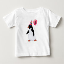 Anpassningsbar av födelsedagen Penguin Shirt