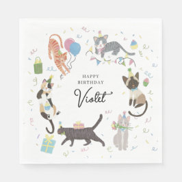 Anpassningsbar av Födelsedagsfest för katastastisk Pappersservett