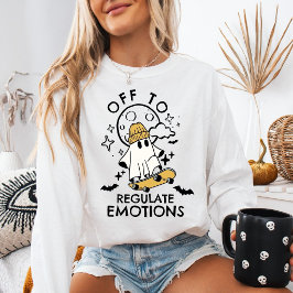 Anpassningsbar Av För Att Reglera Känslor Spöke T Shirt