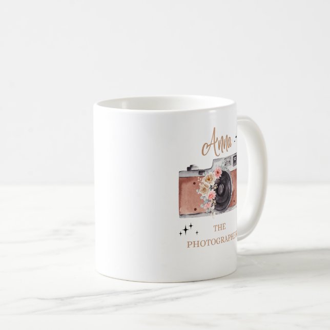 anpassningsbar av fotografisk vinatur-kamera kaffemugg (Framsida höger)
