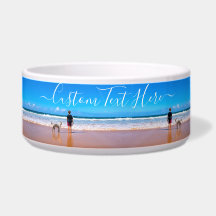 Anpassningsbar av fotopatset Bowl med text